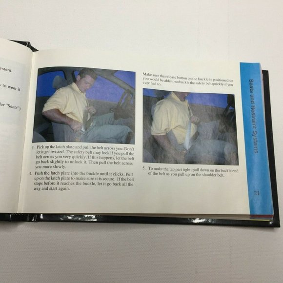 Saturn 2000 S-Series Owners Handbook Manual Maintenance Schedule Book Set - Picture 4 of 12